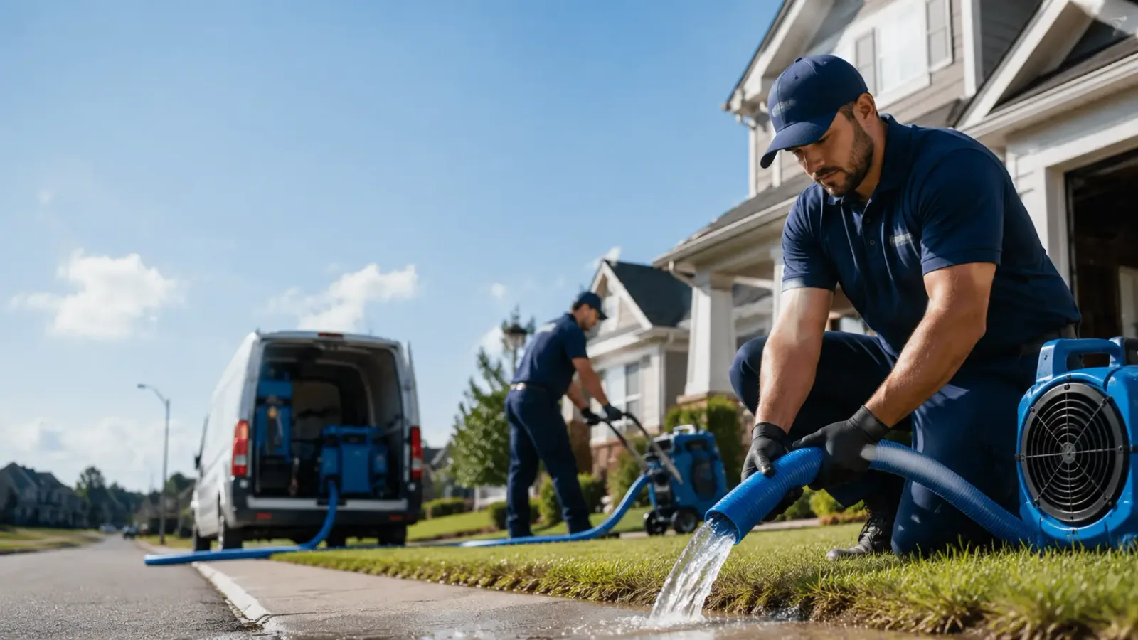 Flood Damage Restoration in Chaptico, MD